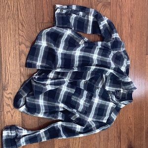 Abercrombie Plaid Flannel long sleeve shirt